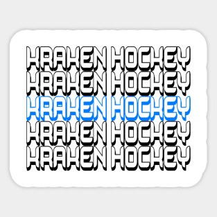 Kraken team Sticker